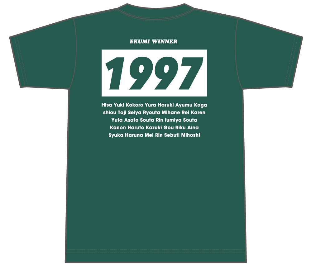 クラスTシャツ全員の名前