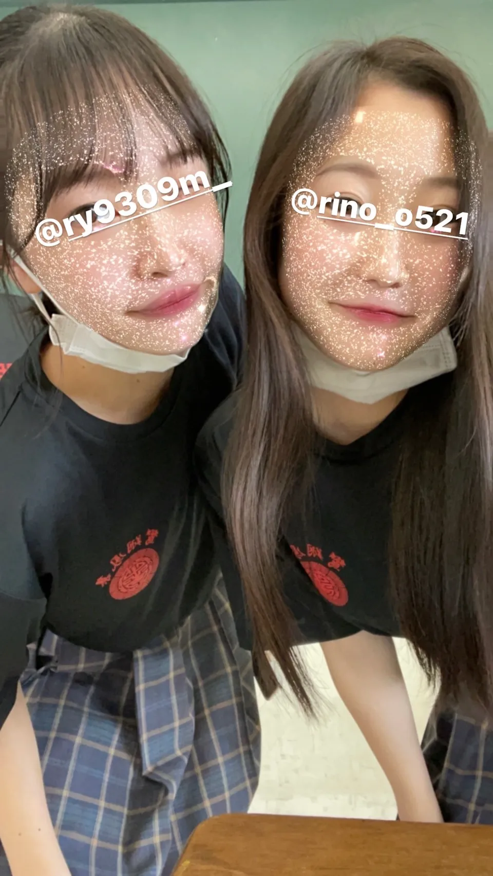 クラスTシャツインスタ