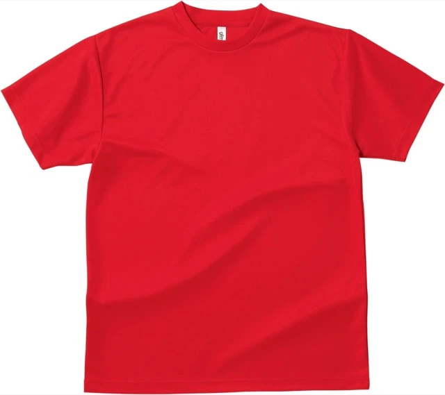 レッドドライTシャツ