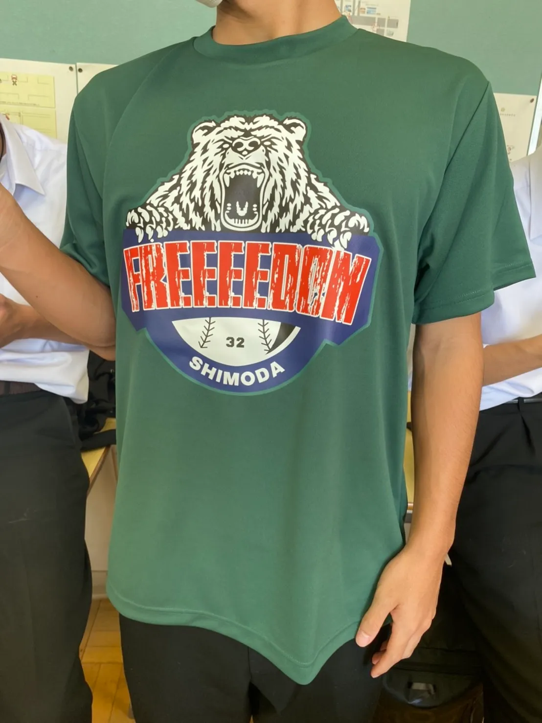アイビーグリーンドライTシャツ