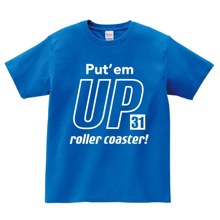 ブルーTシャツ