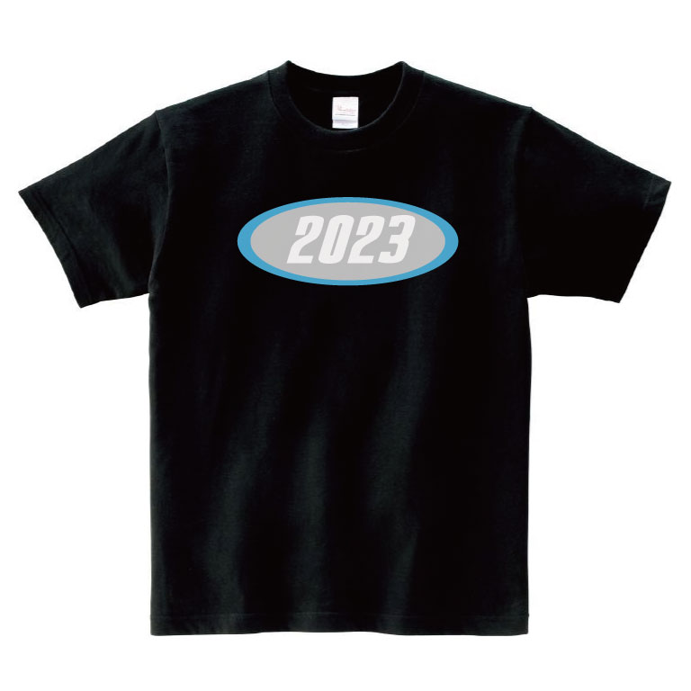 韓国ストリートな数字デザインTシャツ