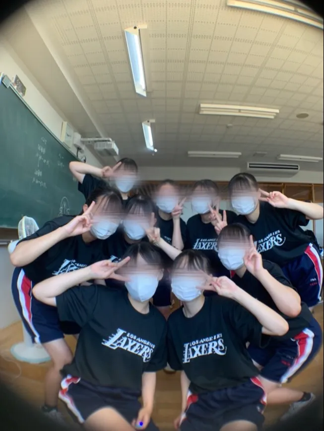 クラスTシャツ集合写真