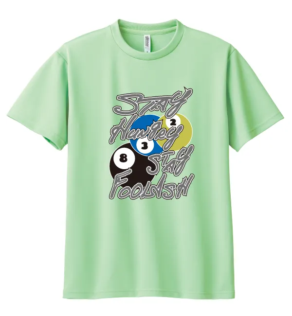 クラスTシャツビリヤードデザイン