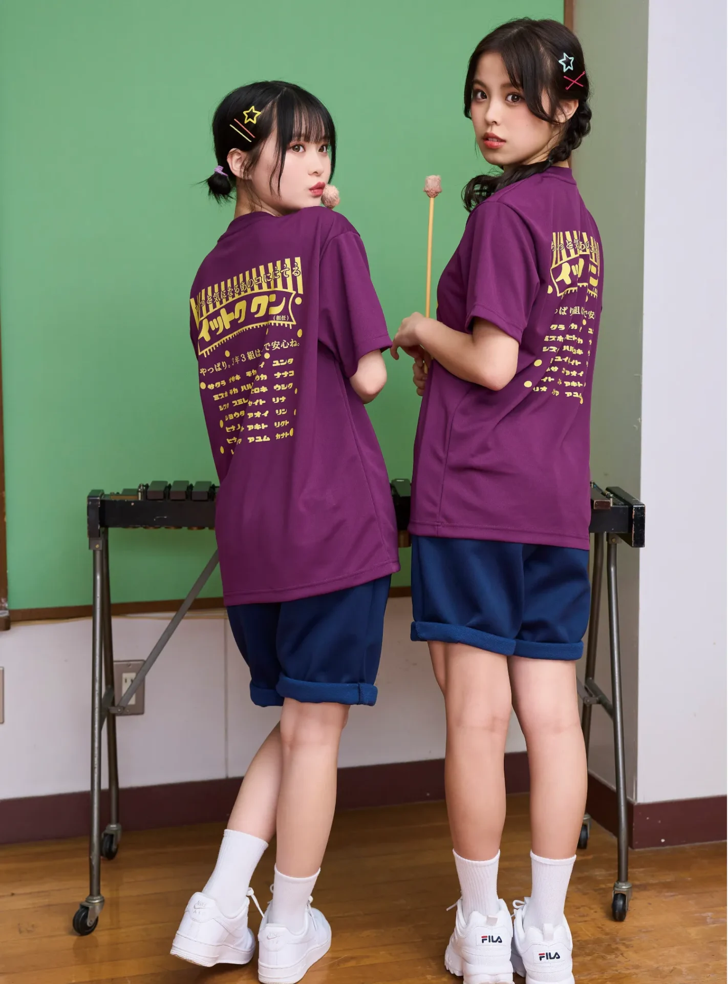 名前入りクラスTシャツ