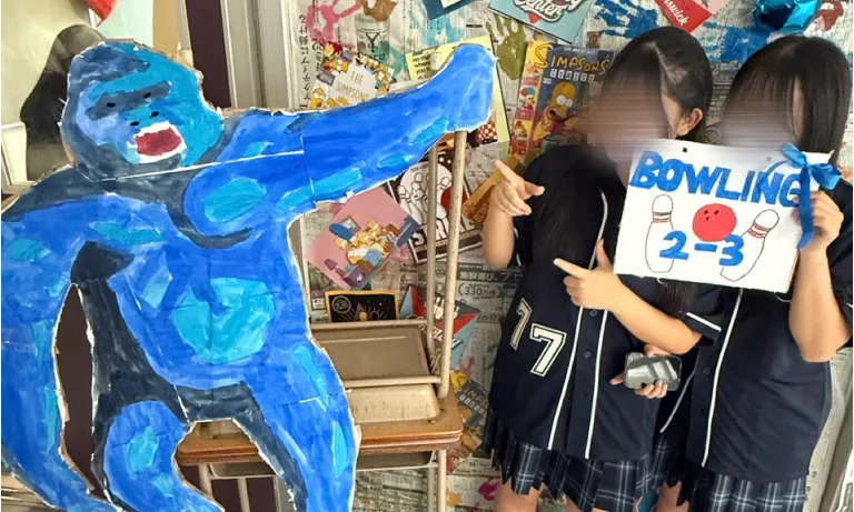 和歌山県H高等学校2年3組さま クラスTシャツ制作事例（ベースボールドライシャツ）