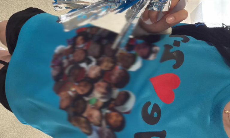 宮城県S高等学校2年生さま クラスTシャツ制作事例（スーパードライTシャツ）