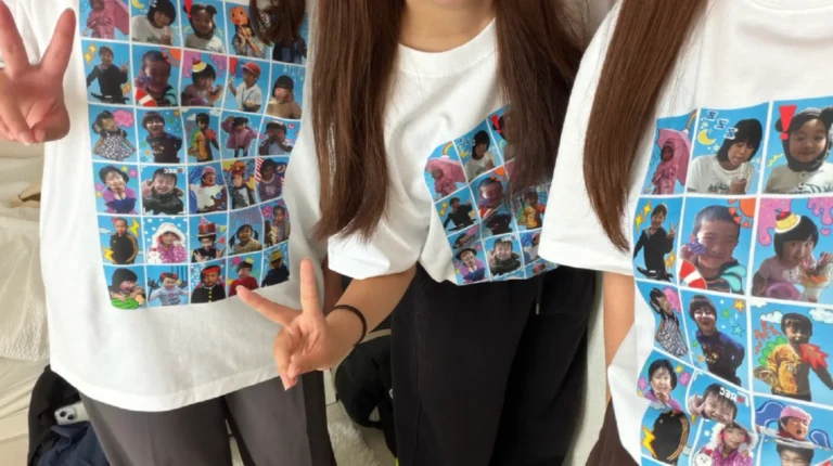 高知県Wさま クラスTシャツ制作事例（ハイクオリティTシャツ）